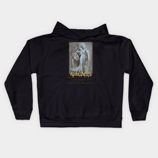 Goddess Aphrodite Kids Hoodie